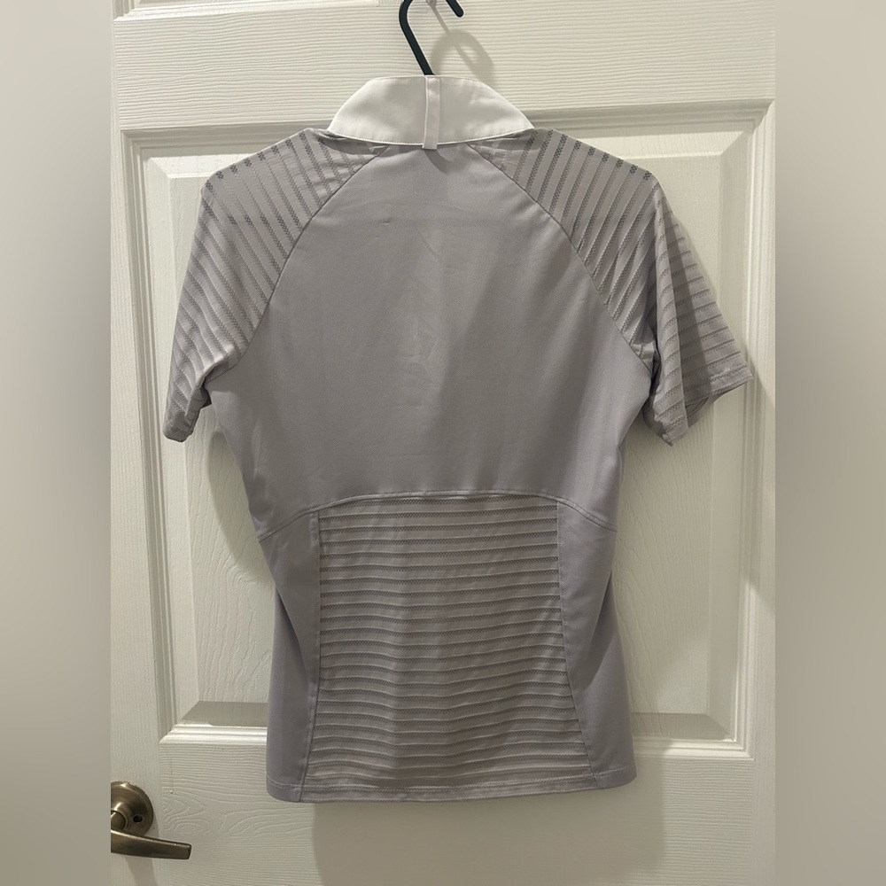 Ariat Women's Gray Polo Shirt - Picture 2 of 3